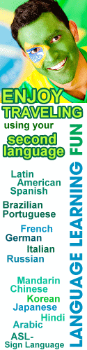 Enjoy Traveling using your Second Language