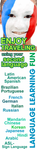 Enjoy Traveling using your Second Language