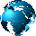 26KB GIF Animated rotating globe